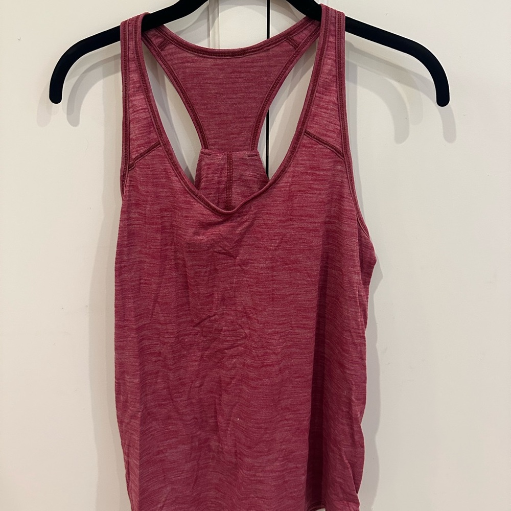 Lululemon Pink/Red Tank Top